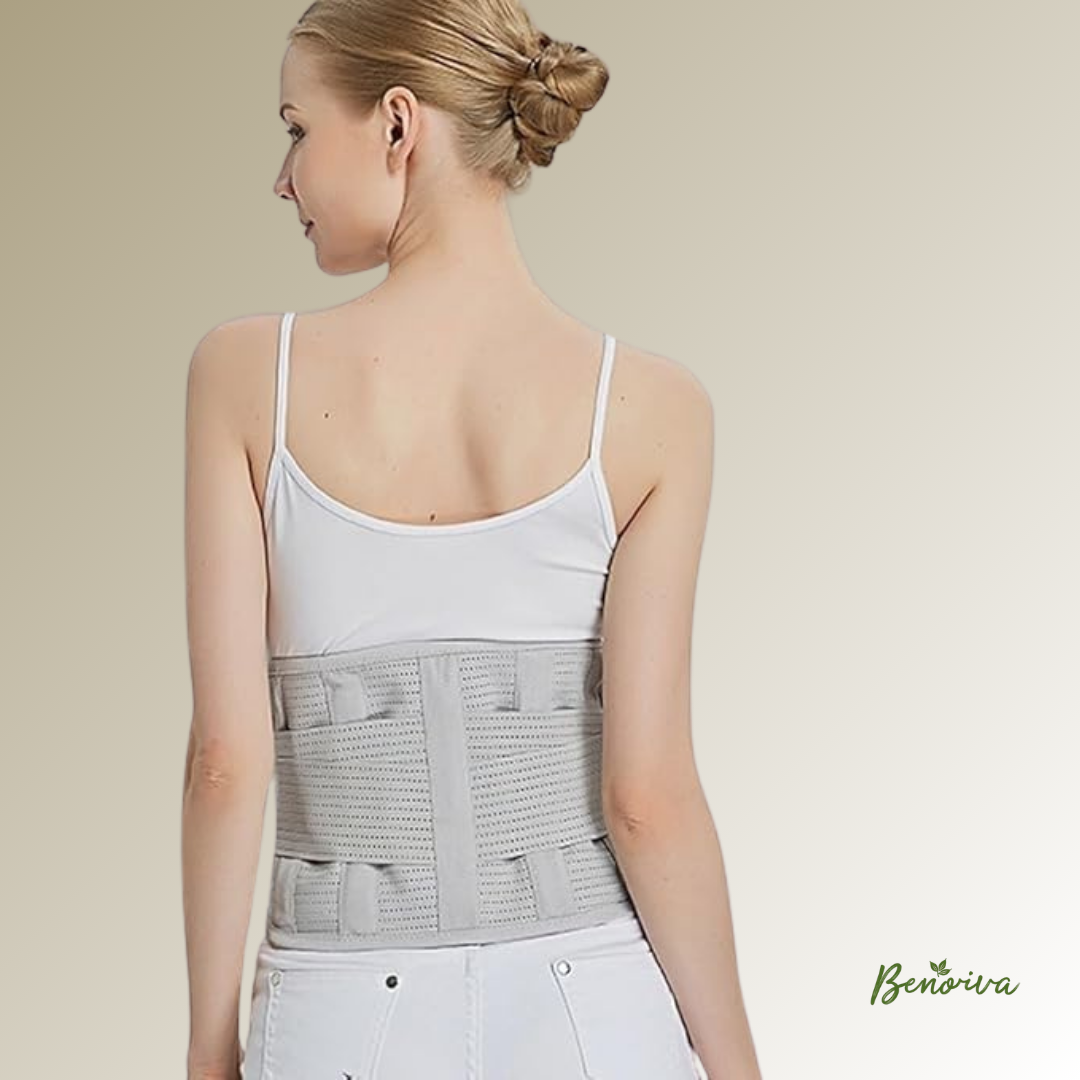 ThermaSupport | Onderrugbrace met verwarmingspad
