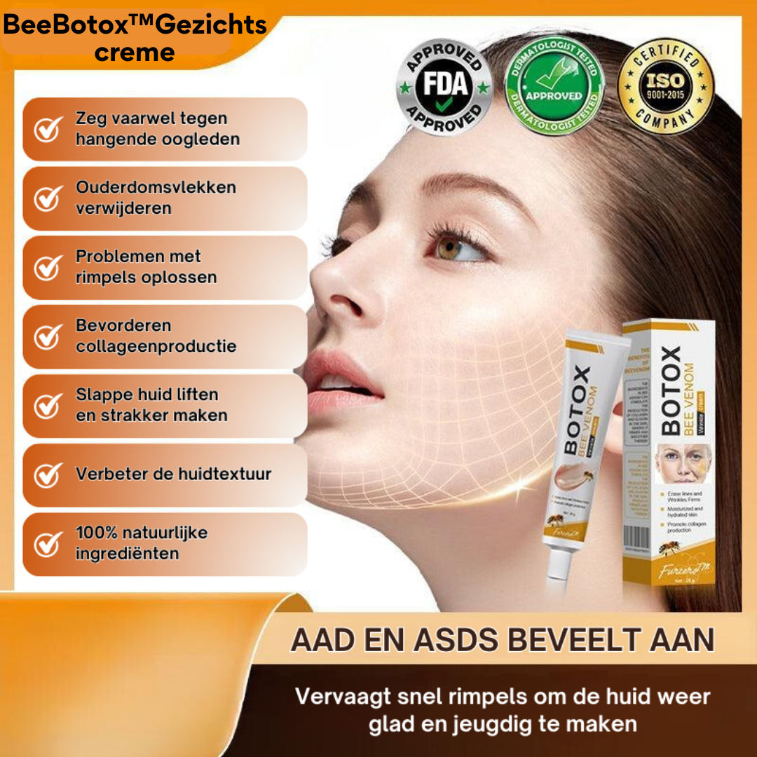 BeeBotox| Botox Effect Rimpelverwijdering Crème