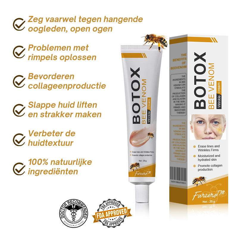 BeeBotox| Botox Effect Rimpelverwijdering Crème